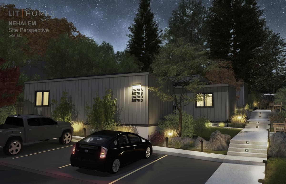 Nehalem modular home perspective